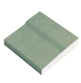 Siniat 12.5mm moisture resistant tapered plasterboard 1.2 x 2.4m green board