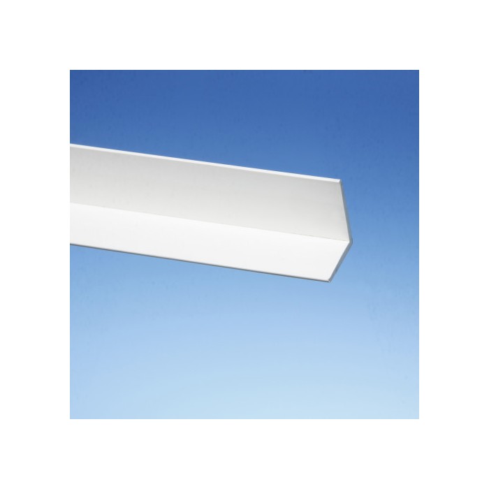Protektor White PVC Angle Facade Profile 35mm x 35mm (1 length)