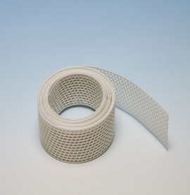 Protektor 100mm PVC  White Ventilation Strip (5M Roll)