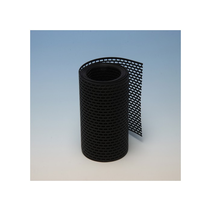 Protektor 150mm PVC  Black Ventilation Strip (5M Roll)