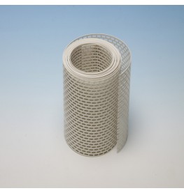 Wemico 150mm PVC White Ventilation Strip 5m Roll