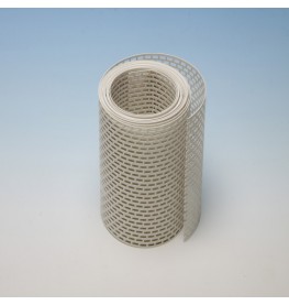 Wemico 180mm PVC White Ventilation Strip 5m Roll