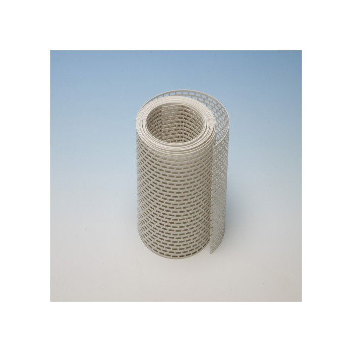 Protektor 180mm PVC  White Ventilation Strip (5M Roll)