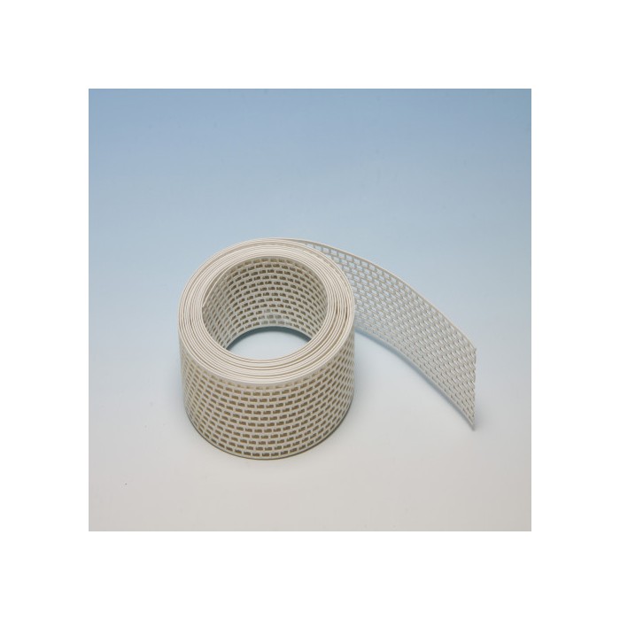 Protektor 80mm PVC  White Ventilation Strip 5M (1 strip)