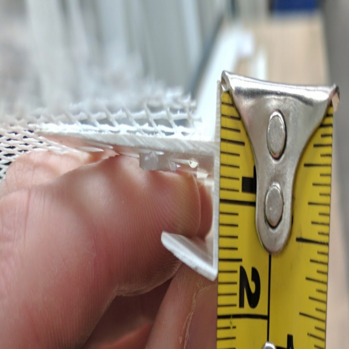 Wemico 9mm PVC Edge Bead with Fibre Glass Mesh 2.5m (1 length)