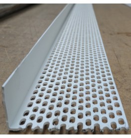 Wemico 30mm x 50mm x 2.5m White PVC Ventilation Angle 1 Length