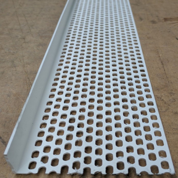 Wemico 30mm x 50mm x 2.5m White PVC Ventilation Angle 1 length