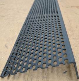 Wemico 30mm x 60mm x 2.5m Black PVC Ventilation Angle (1 length)