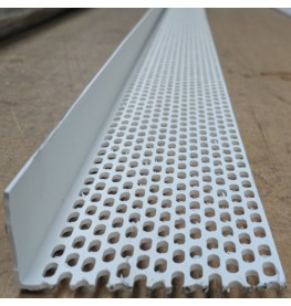 Wemico 30mm x 70mm x 2.5m White PVC Ventilation Angle 1 Length