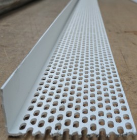 Wemico 30mm x 90mm x 2.5m White PVC Ventilation Angle (1 length)