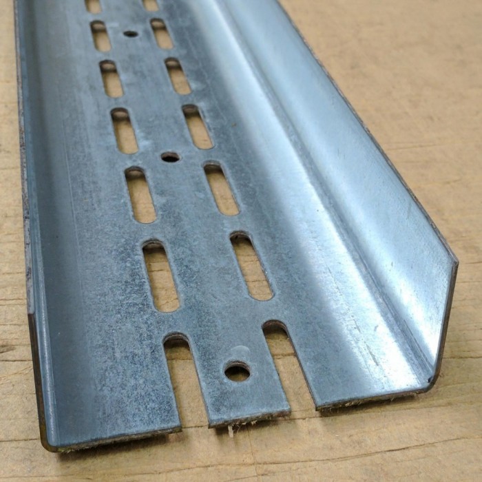 Protektor Galvanised Steel Door Frame Profile Partition Wall 123mm x 40mm x 4m 1 length