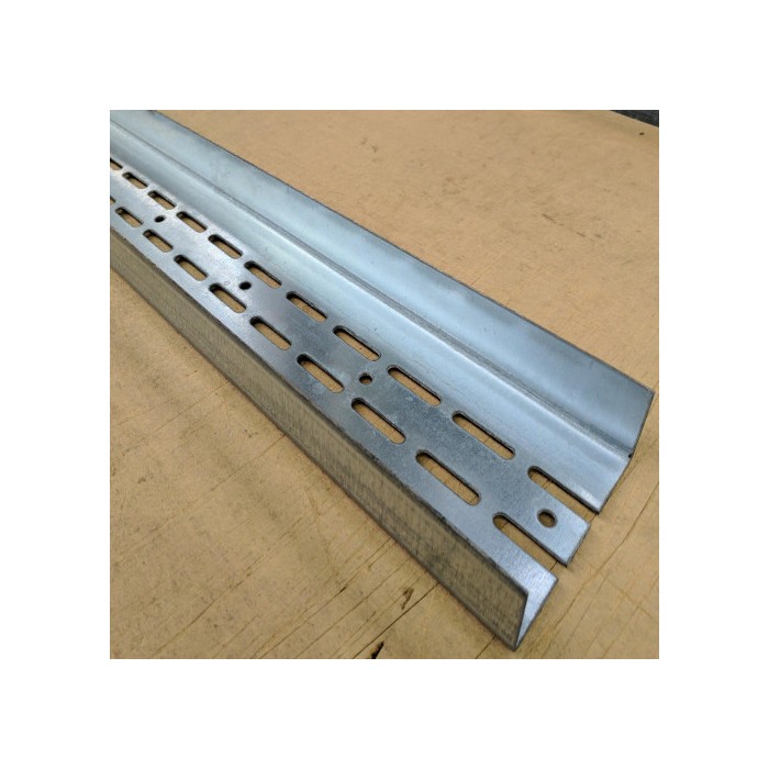 Protektor Galvanised Steel Door Frame Profile Partition Wall 123mm x 40mm x 4m (1 length)