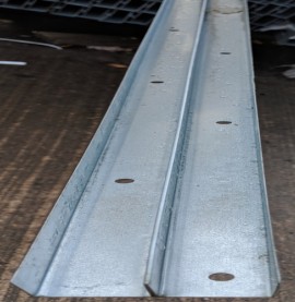 Protektor Galvanised Steel DIN Perimeter Profile 3m (1 length)