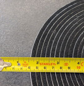 Neoprene Rubber Strip 20mm x 6mm x 10m