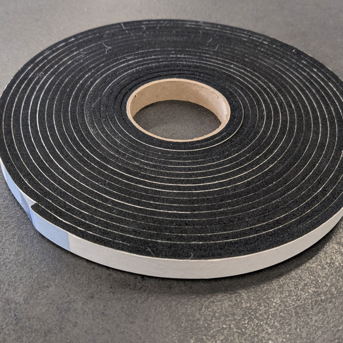 Neoprene Rubber Strip 20mm x 6mm x 10m