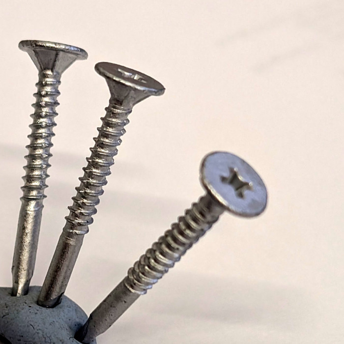 Stainless Steel 34mm Drill Point Screws Box of 100