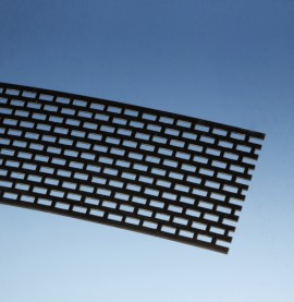 120mm Aluminium Black Coated Ventilation Profile (1 length)