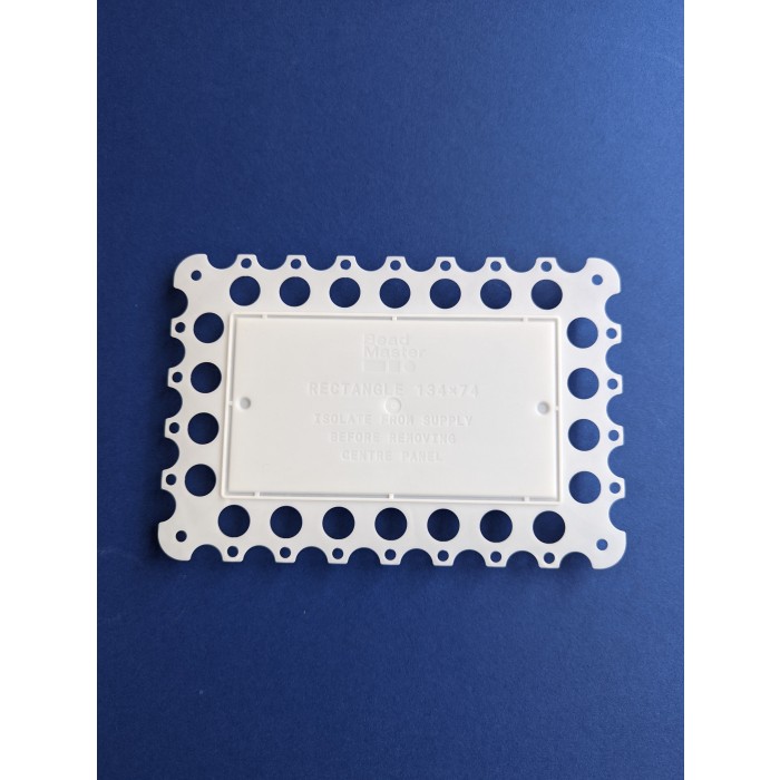 BeadMaster Square 74 Plastering Cover Plate For Single Sockets And Light Switches