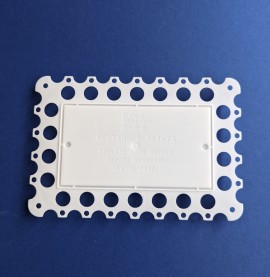 BeadMaster Square 74 Plastering Cover Plate For Single Sockets And Light Switches