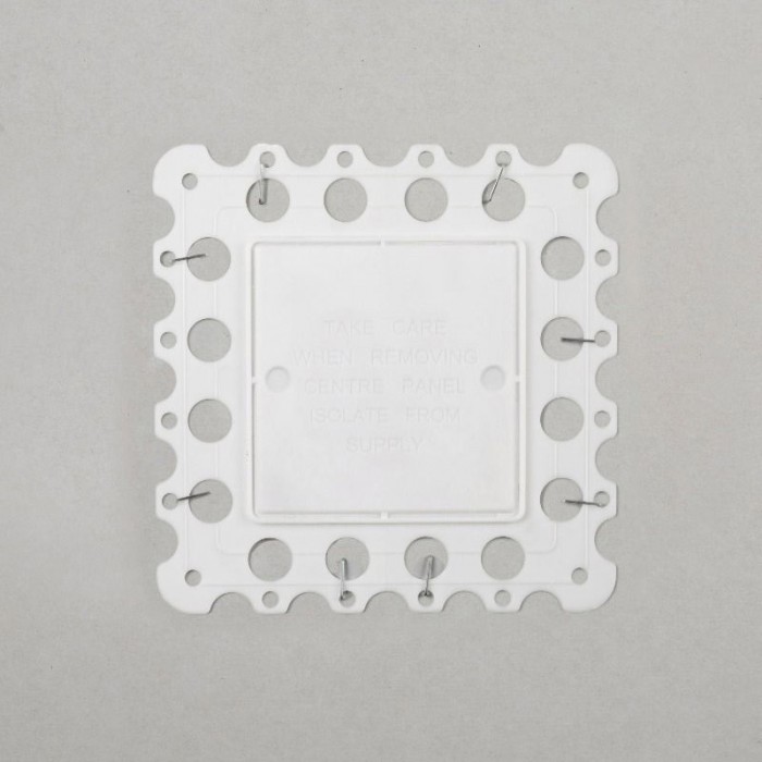 BeadMaster Square 74 Plastering Cover Plate For Sockets And Light Switches