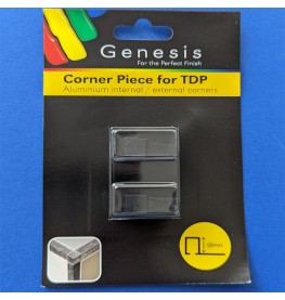 10mm / 12mm Genesis Universal Corner Piece for Matt Black Square Trim. EDP
