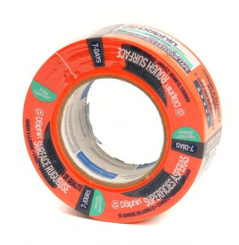 Blue Dolphin Rough Surface Exterior Masking Tape. 48mm x 50m 1 Roll Orange