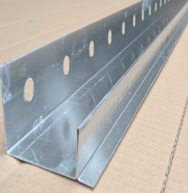 Wemico Aluminium Brickslip Profile (Box Profile) 40mm Insulation Size 2.5m 1 length
