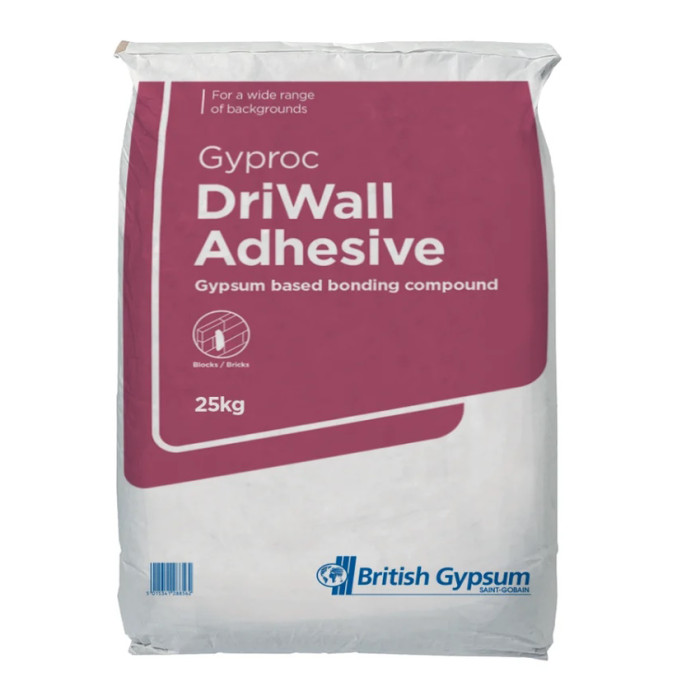 British Gypsum Gyproc Dri-Wall Adhesive 25kg