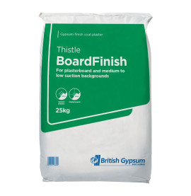 British Gypsum Thistle BoardFinish Plaster 25kg Bag