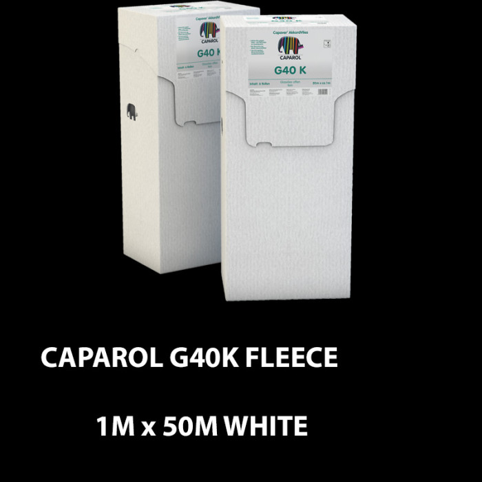 Caparol Capaver Reinforcement Uncoated Glass Fleece G40 K 1m x 50m