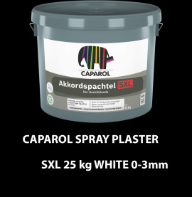 Caparol Spray Plaster SXL 25kg White 0 - 3mm