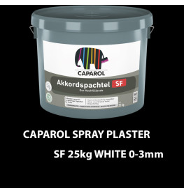 Caparol Spray Plaster SF 25kg White 0 - 5mm
