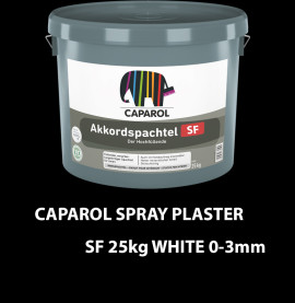 Caparol Spray Plaster SF 25kg White 0 - 5mm