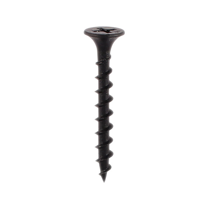 Timco Drywall Timber Stud Plasterboard Screws Bugle Head Coarse Thread Black 3.5mm