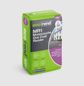 Ecorend Mountain Grey MR1 Monocouche One Coat Render 25kg Bag