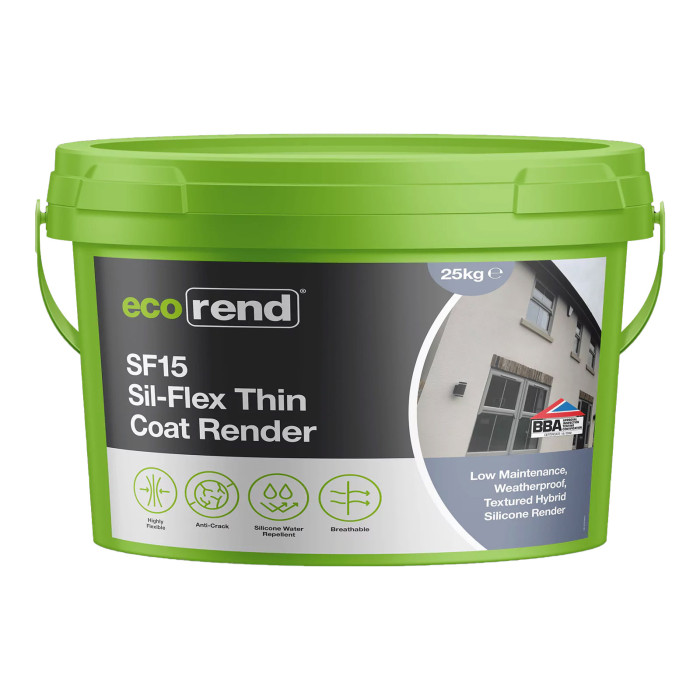 Ecorend Smoke Grey SF15 Sil-Flex Silicone Thin Coat 25kg Tub