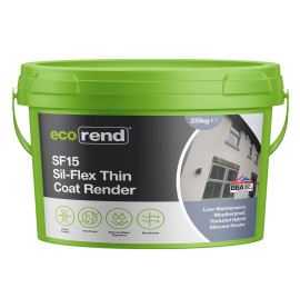 Ecorend Smoke Grey SF15 Sil-Flex Silicone Thin Coat 25kg Tub