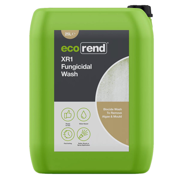 Ecorend XR1 Water Based Masonry Fungicidal Wash 25L Jerry Can