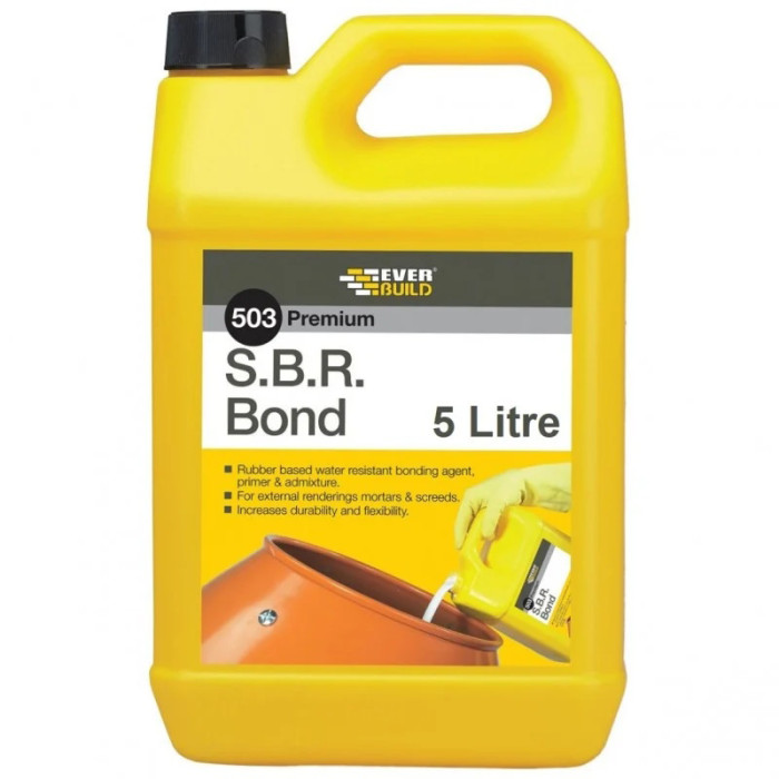 Everbuild Everbuild SBR Bond 503 SBR Waterproof Bonding Agent Primer 5 Litre