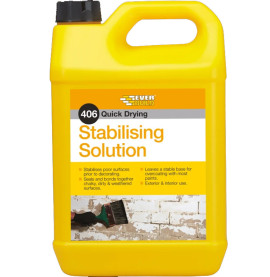 Everbuild 406 Quick Drying Stabilising Solution 5L