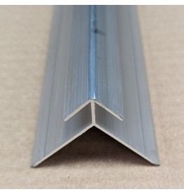 Protektor Aluminium Corner Bead for Facade Cladding 8.5mm x 3m With Covered Cutting Edge 1 Length