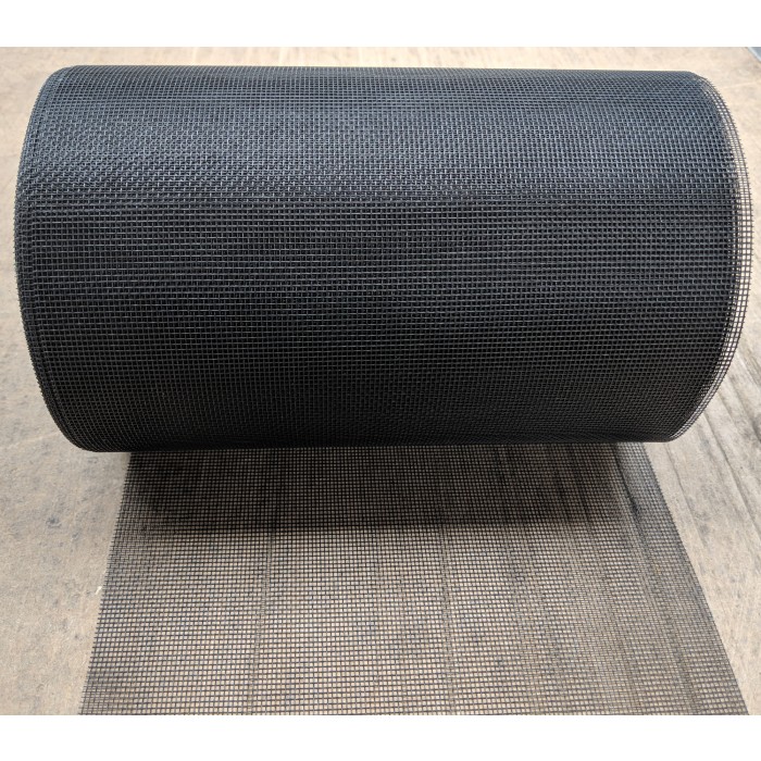 Wemico Black Fibreglass Insect Mesh 200mm x 30m 1 Roll