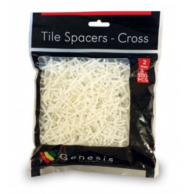 Genesis 2mm White Tile Spacers Bag of 500