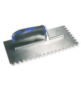 Genesis 12mm Soft Grip Square Notch Trowel