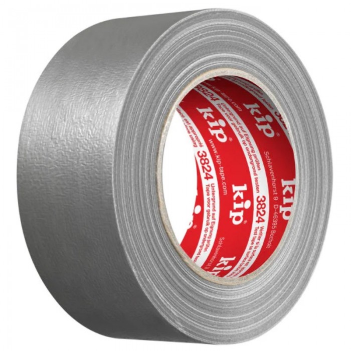 Kip Silver Cloth Duct Tape Standard 50mm x 50m
