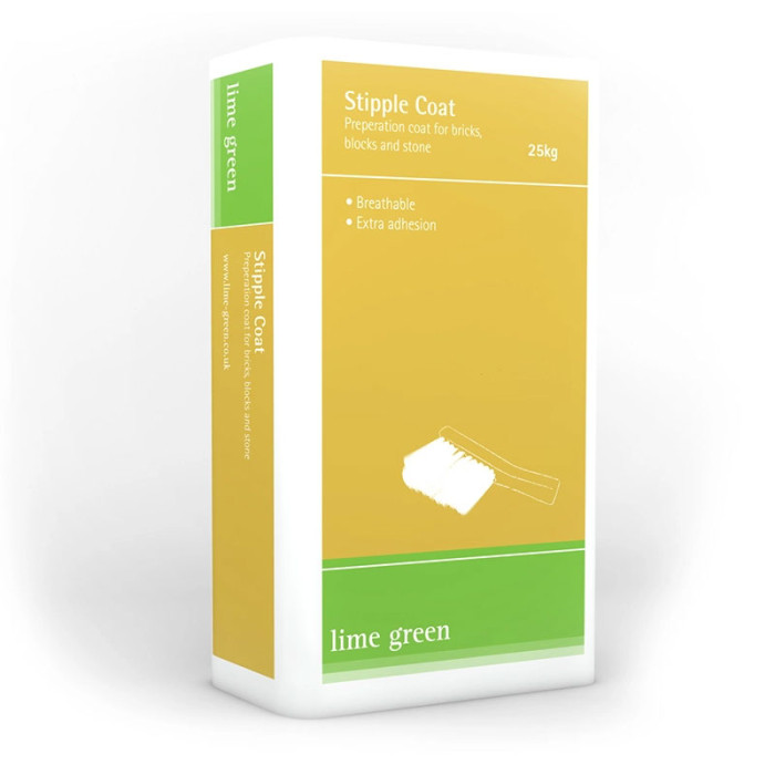Lime Green Stipple Coat Preparation 25KG Bag