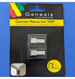 8mm / 10mm / 12mm Genesis Universal Corner Piece for Polished Silver Square Trim. EDP