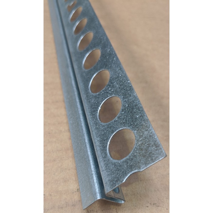 Protektor Galvanised Steel Connecting Profile for 12.5mm Plasterboard Drylining Panels 3m 1 Length