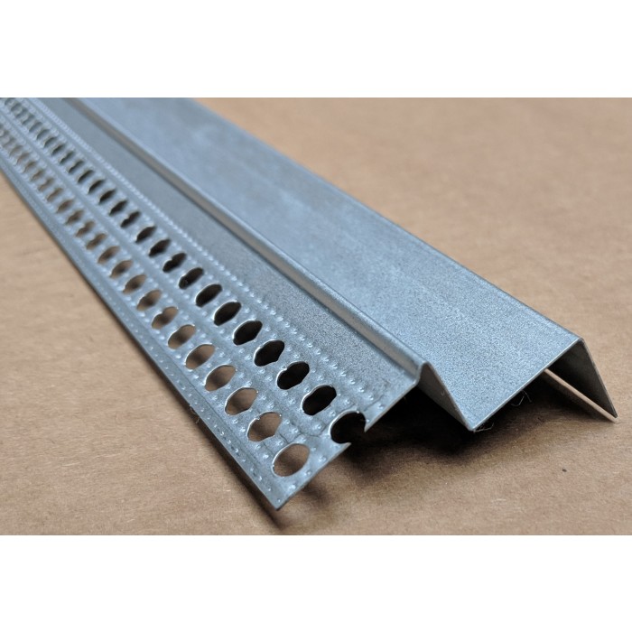 Protektor Double Step Galvanised Feature Bead 14mm Shadow Gap 3.0M (1 length)