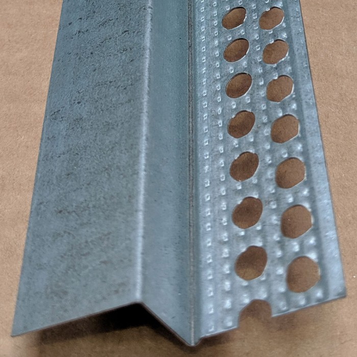 Protektor Single Step Shadow Gap Galvanised Steel Feature Bead 14 mm x 19 mm x 25 mm x 3m 1 length